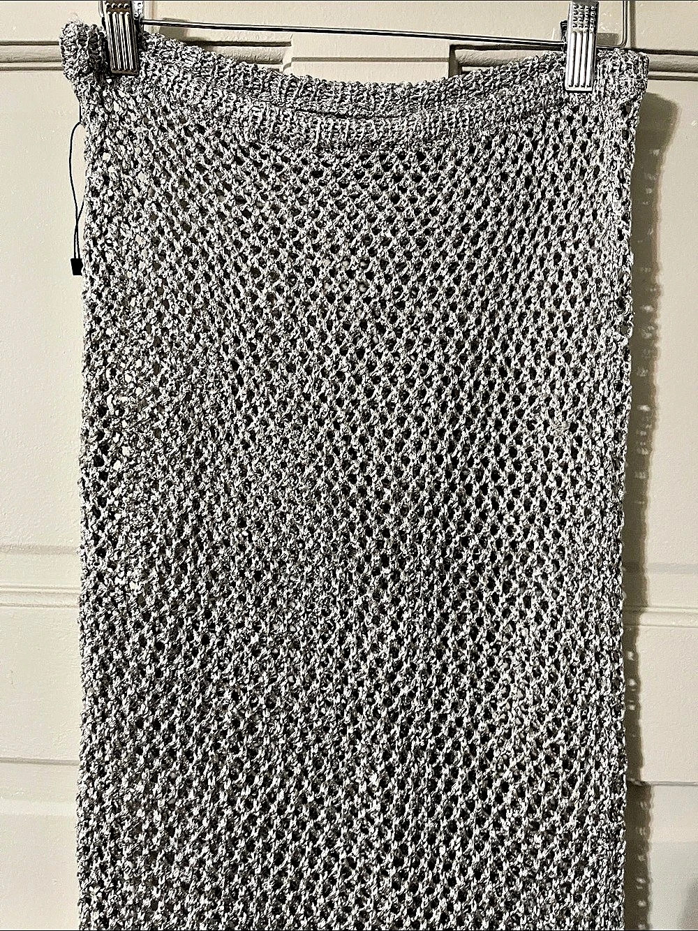 Francie Metallic Knit Maxi Skirt